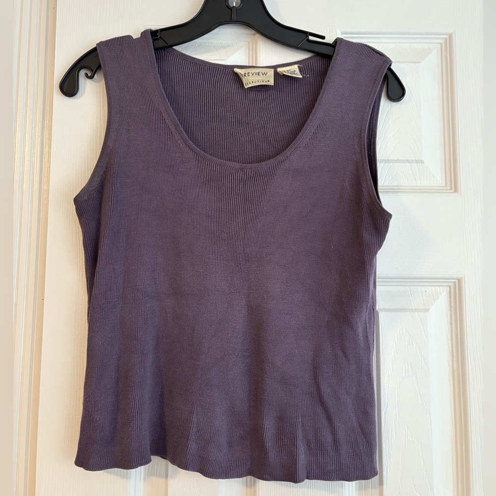 Vintage Silk Tank Top